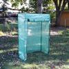Sunnydaze Deluxe Potted and Tomato Plant Greenhouse – Portable Plant Starter Hothouse Tent with Roll-Up Zippered Door – Green