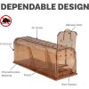 Sunnydaze Humane Mouse Trap – Indoor for Home – Outdoor Mouse Traps – Child and Pet Safe – Reusable – 2-Pack(2)