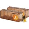 imageSunnydaze Humane Mouse Trap  Indoor for Home  Outdoor Mouse Traps  Child and Pet Safe  Reusable  2Pack2