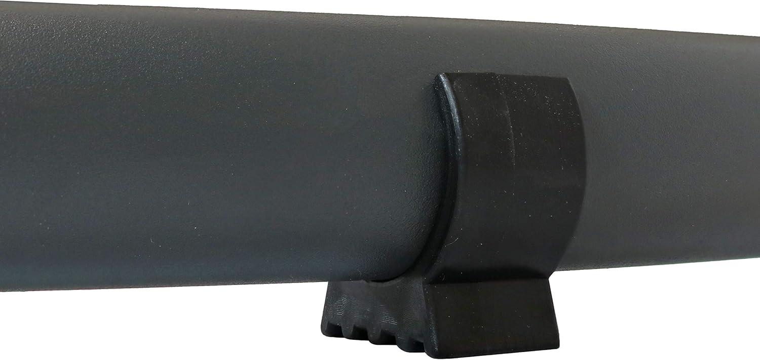imageSunnydaze Steel Egg Chair Stand with ExtraWide Round Base Black PowderCoated Finish 76 Inches H