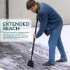Heavy-Duty Long Handle Ice Scraper & Chopper – Steel Flat Head Shovel Floor Scraper for Gardens, Driveways & Sidewalks