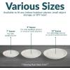 Sunnydaze 12-Inch Ceramic Plant Saucers – Plant Drip Trays for Outdoor Planter Flower Pot Drainage – Set of 2 – Imperial Blue(Imperial Blue)