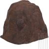 Sunnydaze 3.5” H Polyresin Faux Landscape Rock Cover – Lightweight Fake Rock Well Pump Cover for Outside – Brown(Brown)