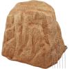 Sunnydaze 3.5” H Polyresin Faux Landscape Rock Cover – Lightweight Fake Rock Well Pump Cover for Outside – Brown(Sand)