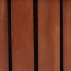 Sunnydaze Slatted Rectangular Wood Planter Box with Powder-Coated Steel Frame – 24″ Acacia Wood Planter with Removable Liner – 3.7 Gal Capacity