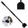 Heavy-Duty Long Handle Ice Scraper & Chopper – Steel Flat Head Shovel Floor Scraper for Gardens, Driveways & Sidewalks