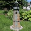 Sunnydaze 35-Inch Solar Decorative Lighthouse Garden Statue – LED Light