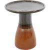 Sunnydaze 21″ H Ceramic Bird Bath for Outside – Hand-Painted Outdoor Bird Bath Bowl, UV/Frost-Resistant Finish – Galaxy Blue – Ribbed Pedestal(Dusty Rose)