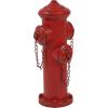 Sunnydaze Fire Hydrant for Dogs to Pee On – Dog Fire Hydrant Pee Post for Potty Training – Red Powder-Coated Paint Finish – 21″ H(14-Inch)