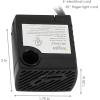 Sunnydaze 70 GPH Submersible Water Pump – 24V – Adjustable Flow Rate – Finger Light and Transformer for Fountains and Aquariums