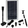 Sunnydaze 105 GPH Solar Pump and Panel Kit with Battery Pack and Remote Control – 55-Inch Lift