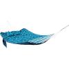 Sunnydaze Quilted Fabric Double Outdoor Hammock – 2-Person Hammock with Metal Curved Spreader Bars – Catalina Beach(Tropical Palms)