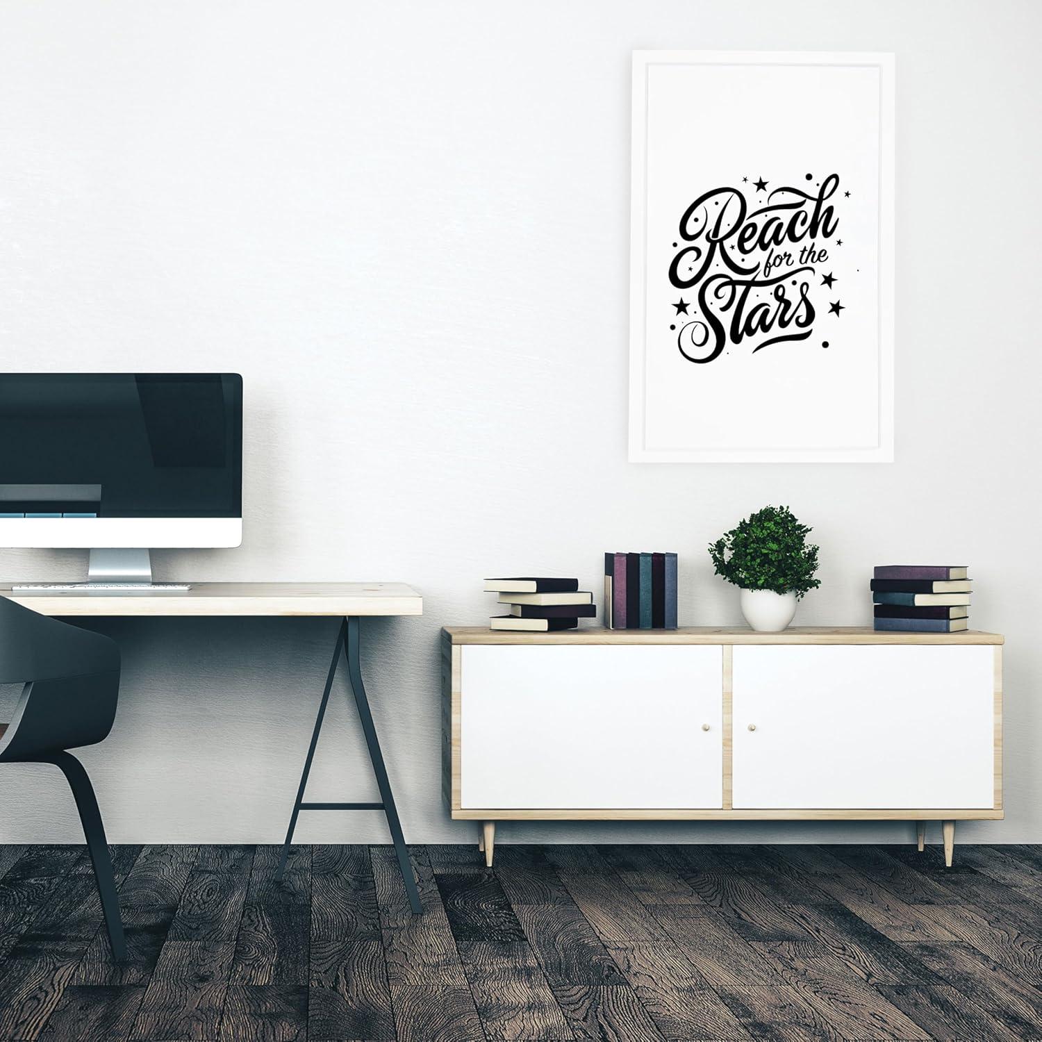 imageSunnydaze Magnetic Dry Erase Board for Wall 36quot x 24quot WoodFramed Whiteboard