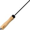 Sunnydaze 26-Inch Steel Fire Pit Poker Stick – Wood Handle – for Indoor or Outdoor Use