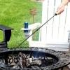 Sunnydaze 32-Inch Steel Fire Pit Poker with Wood Handle – for Indoor and Outdoor Use