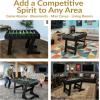 Sunnydaze 48-Inch Foldable Foosball Table – Indoor Game Table for Kids with Hollow Metal Rods, 2 Balls, Score Keeper