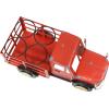 Sunnydaze Rustic Red Truck Sheet Iron Countertop Wine Rack – Holder Stores 4 Wine or Liquor Bottles