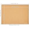 Sunnydaze Wall-Mounted Cork Board with Push Pins – 47.25″ x 35.5″ Decorative Framed Bulletin Board for School, Home or Office