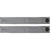 Sunnydaze 13.5-Inch Polyester Curtain Tiebacks with Resin Buttons – Holdbacks for Curtains and Drapes – 2-Pack – Gray(Gray)