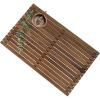 Sunnydaze Solid Teak Shower Mat – Spa-Inspired Large Wood Bath Mat for Indoor or Outdoor Use – 32″ x 20″(1)