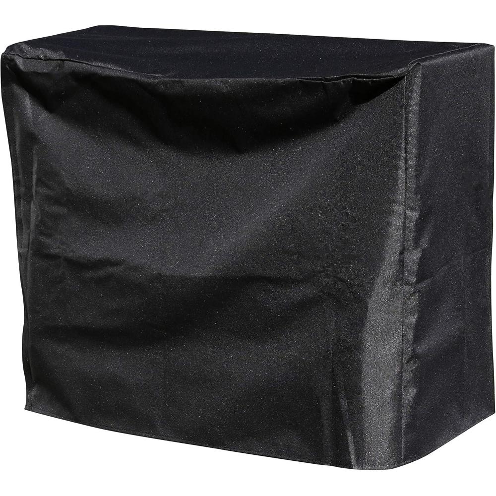 imageSunnydaze 4Foot Firewood Log Rack Cover HeavyDuty WeatherResistant PVC Construction Black2 ft