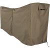 Sunnydaze Firewood Rack Cover 5-Foot – Outdoor Firewood Cover – Wood Rack Storage Tarp for Outside – Weather Resistant – Khaki(Khaki)