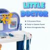 Sunnydaze Little Doctor Kit for Kids – Vet Station Toy and 12-Piece Accessory Pack – Veterinarian Playset for Kids Ages 3+