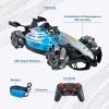 Sunnydaze Stupendous Stunts Kids Remote Control Car – RC Car with Lights, Sounds, Steam for Ages 6+ – 360-Degree Rotation