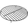 Sunnydaze Round Fire Pit Grate – Elevated Wood Grate for Fire Pit – Heavy-Duty Steel Log Grate for Outside – 24-Inch(36 in)