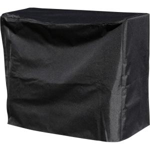 Sunnydaze 4-Foot Firewood Log Rack Cover – Heavy-Duty Weather-Resistant PVC Construction – Black(2 ft)