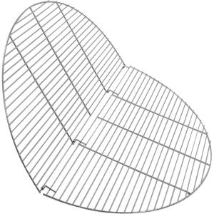 Sunnydaze Foldable Campfire Grill Grate – Steel Round BBQ Fire Pit Grate for Cooking – Camping Grill Grid Rack – 36-Inch – Silver(40 in)