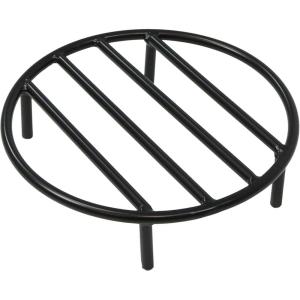 Sunnydaze Round Fire Pit Grate – Elevated Wood Grate for Fire Pit – Heavy-Duty Steel Log Grate for Outside – 24-Inch(12 in)