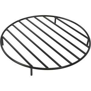 Sunnydaze Round Fire Pit Grate – Elevated Wood Grate for Fire Pit – Heavy-Duty Steel Log Grate for Outside – 24-Inch(24 in)
