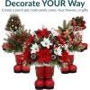 Sunnydaze Santa Boots Decor – Nostalgic Christmas Decorations – Santa Claus Decor – Indoor or Outdoor Christmas Statues – 13″