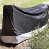 Sunnydaze Outdoor Firewood Log Rack Cover – Gray and Black – 600D Polyester with PVC Backing – 6-Foot