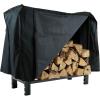 Sunnydaze Firewood Log Rack with Cover – Indoor or Outdoor Wood Storage – 30-Inch – 500-lb Capacity