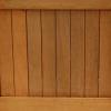 Sunnydaze Meranti Wood 16-Inch Square Planter Box with Teak Oil Finish – Set of 2(2)