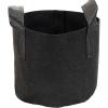 Sunnydaze 1-Pack of 7-Gallon Garden Grow Bags for Vegetables – 300 GSM Non-Woven Polypropylene Felt Fabric Flower Pots and Planters with Handles – Single Gardening Container(1 gal)