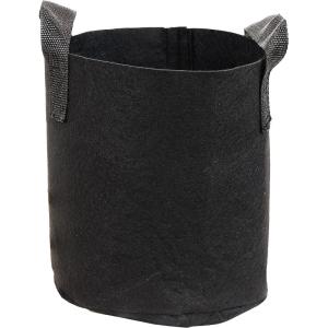 Sunnydaze 1-Pack of 7-Gallon Garden Grow Bags for Vegetables – 300 GSM Non-Woven Polypropylene Felt Fabric Flower Pots and Planters with Handles – Single Gardening Container(2 gal)