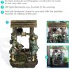 Sunnydaze Children at The Well 39-Inch Electric Water Fountain – with LED Lights and Electric Submersible Pump for Patio, Yard or Deck