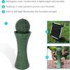 Sunnydaze Desert Spring 30-Inch Solar Powered Fountain with Battery Backup for Garden, Patio, Yard or Balcony – Polystone