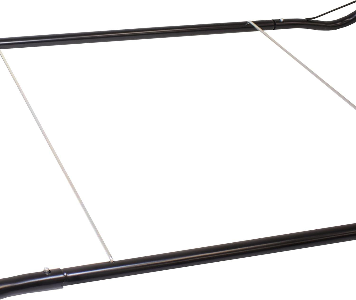 image:imageSunnydaze 10Foot Portable Steel Hammock Stand for Camping and Spreader Bar Hammocks 330Pound Capacity Black