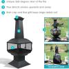 Sunnydaze Large Chiminea Outdoor Fireplace – Outdoor Fireplace with Chimney – Fire Pit for Patio – Grate and Poker Included