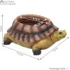 Sunnydaze Teddy The Turtle 11″ Polyresin Garden Planter for Indoor or Outdoor Use