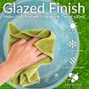 Sunnydaze Calais Ceramic Bird Bath for Outside – 25″ H – UV-/Frost-Resistant Tall Bird Bath – Jade Green Glaze Finish
