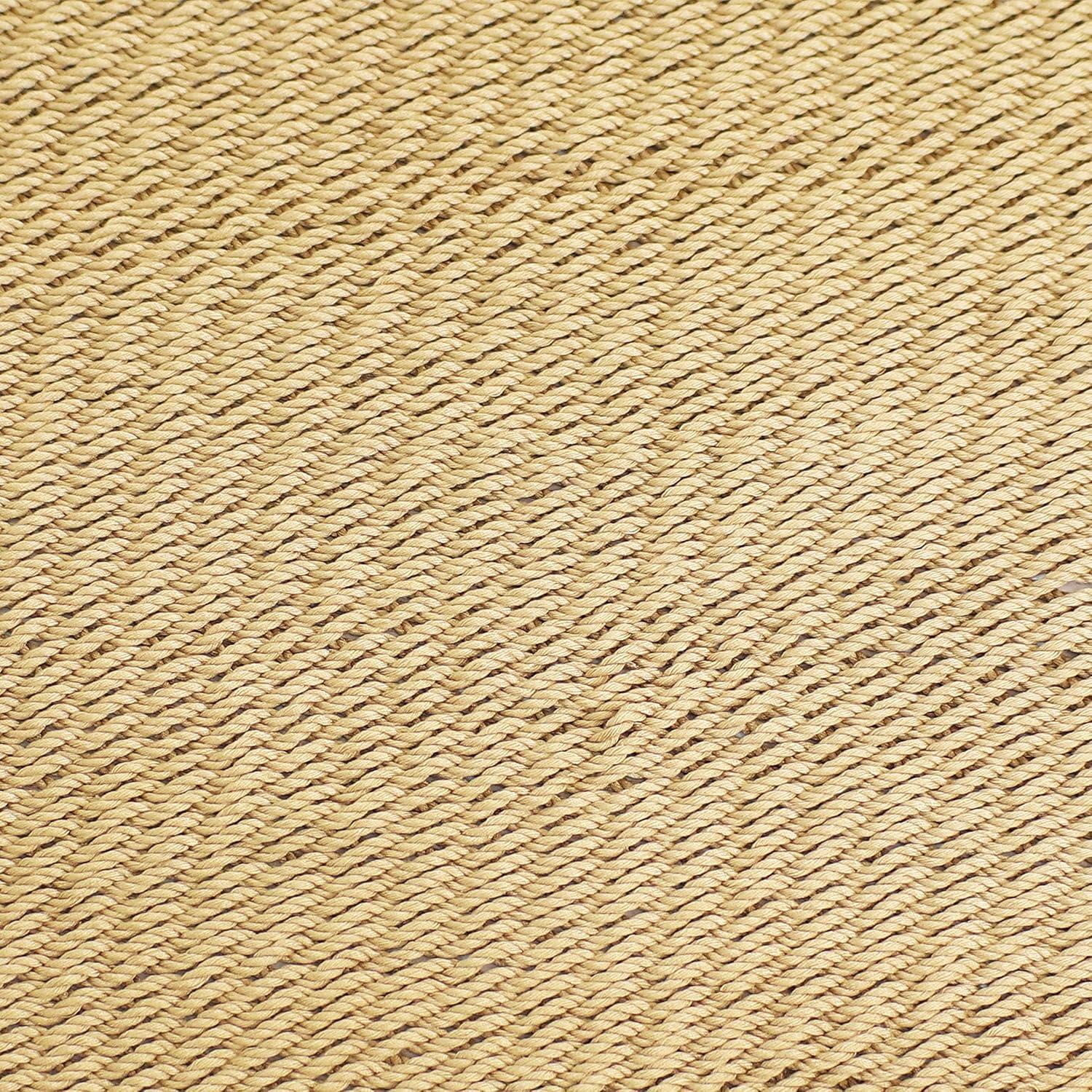 image:imageSunnydaze SoftSpun Polyester Rope Double Hammock for Outside 600Pound Weight Capacity Extra Large Hammock RedTan
