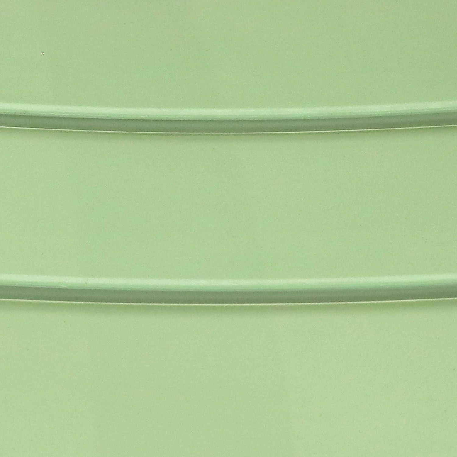 image:imageSunnydaze Tristana Plastic Outdoor Patio Arm Chair Set of 2 Stackable Seating GreenGreen