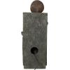 Sunnydaze 39-Inch Cascading Earthenware Pottery Stream Outdoor Water Fountain Brown