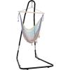 Sunnydaze Adjustable Hammock Chair Stand Only – 79-Inch to 93-Inch Tall Hanging Chair Stand – Heavy-Duty 330-Pound Weight Capacity
