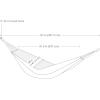 Sunnydaze Jacquard Double Hammock – Large 2-Person Hammock for Outdoors – Geometric Jumble(Geometric Jumble)